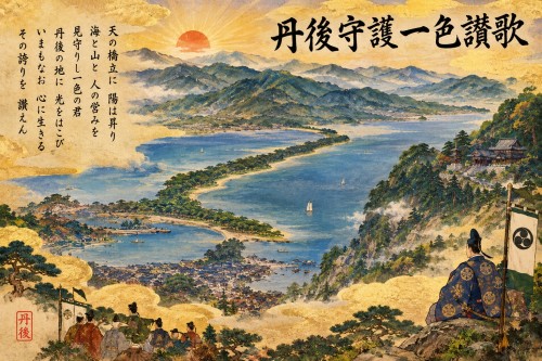 金霞に映える丹後の絶景絵巻